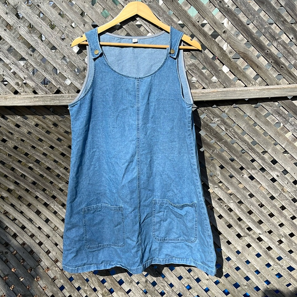 Denim Sleeveless Dress